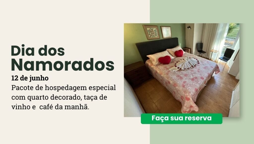 Pacote Dia dos Namorados Barbacena